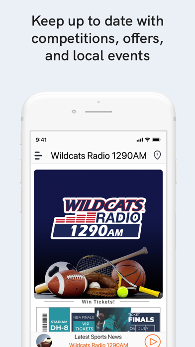 How to cancel & delete Wildcats Radio 1290AM from iphone & ipad 3