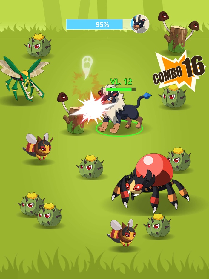 monsters evolution run