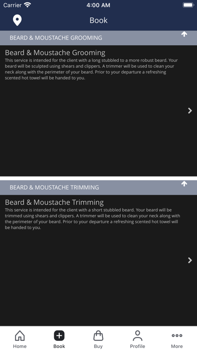 Bigote Mens Grooming screenshot 2