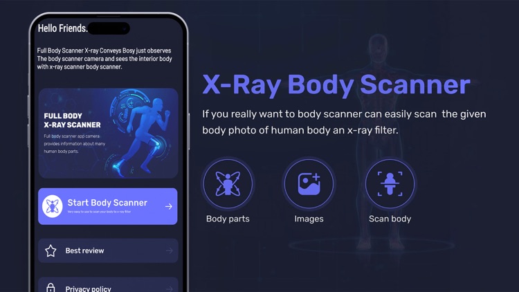 Xray Scanner Body App