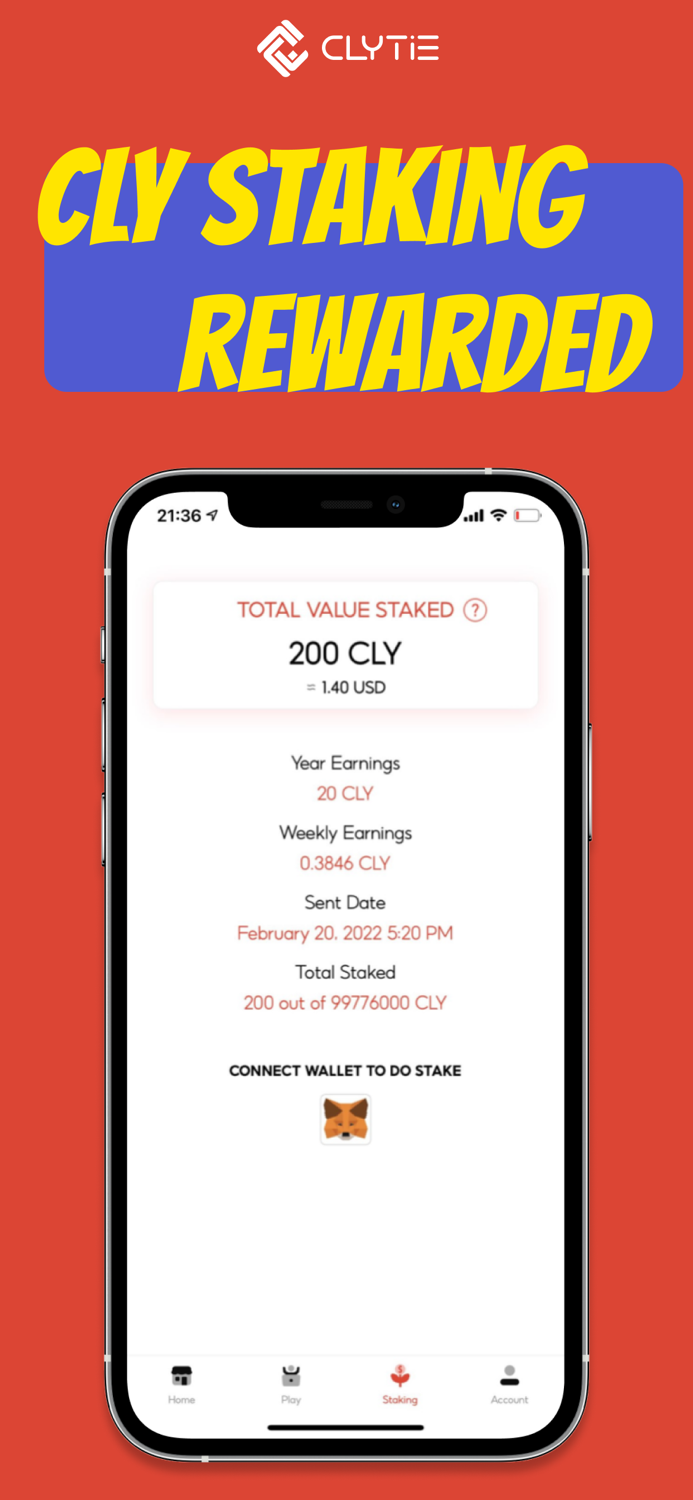 Clytie Cashback  Earn Crypto
