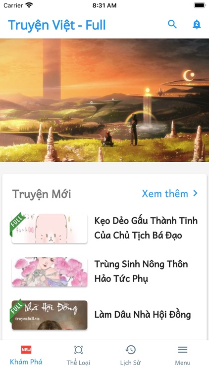 Truyện Việt - Full Kiếm Hiệp