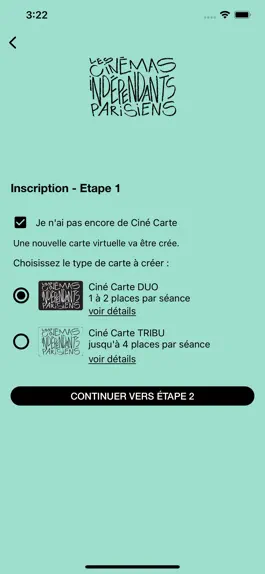 Game screenshot Ciné Carte apk