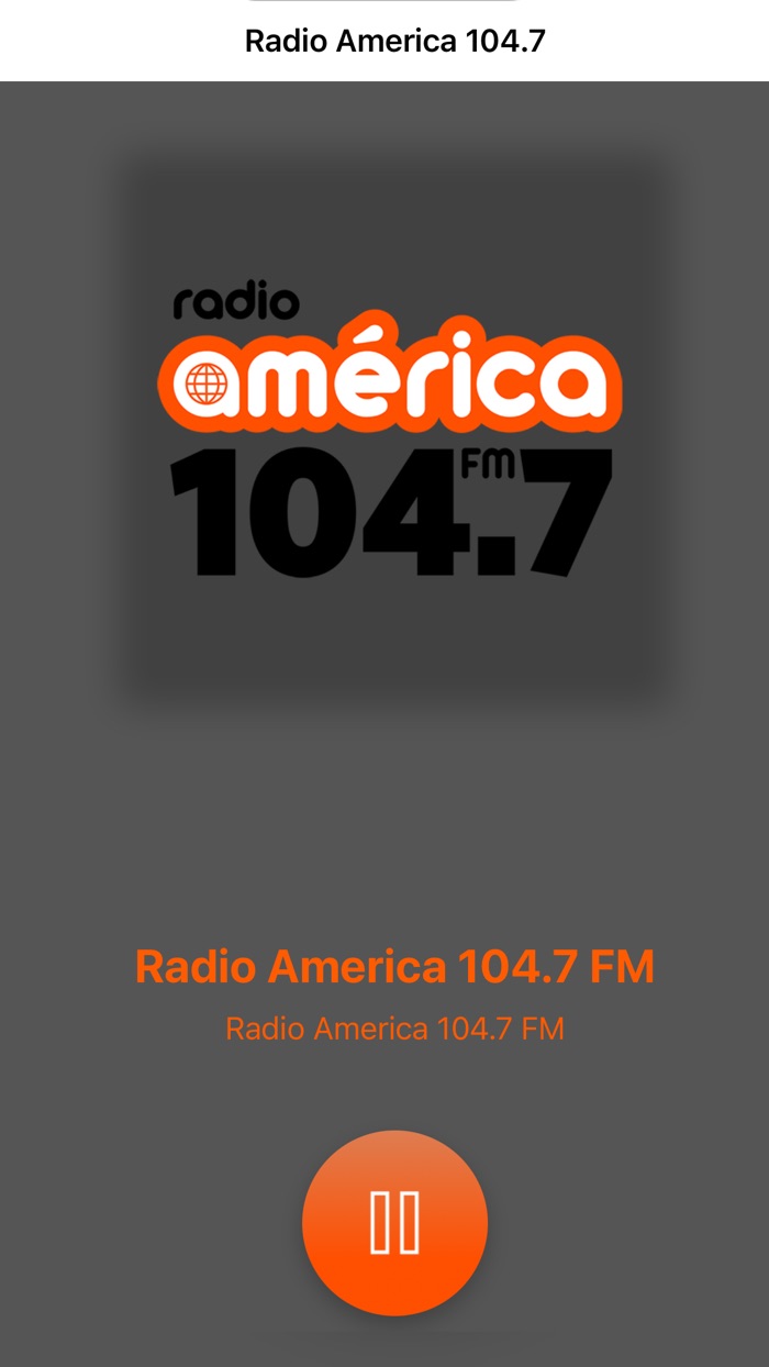 Radio América 104.7