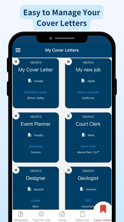 Cover Letter Templates screenshot-3