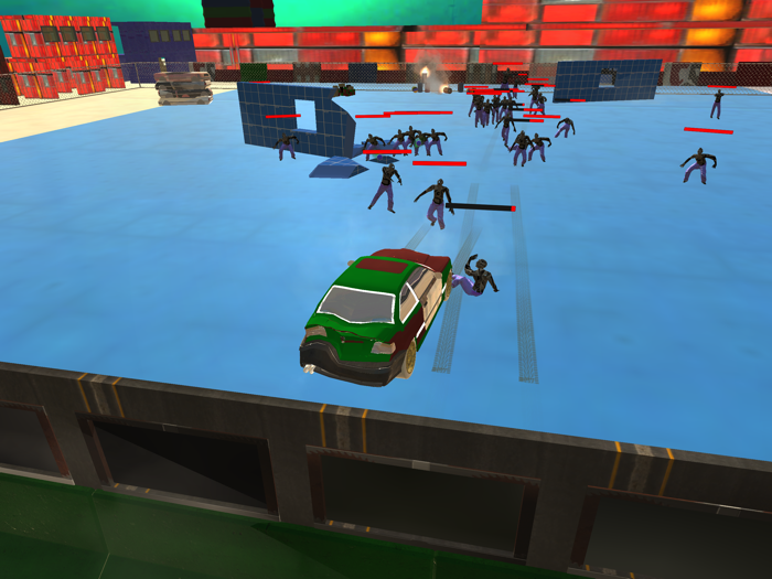 Car Race Zombie killer Games