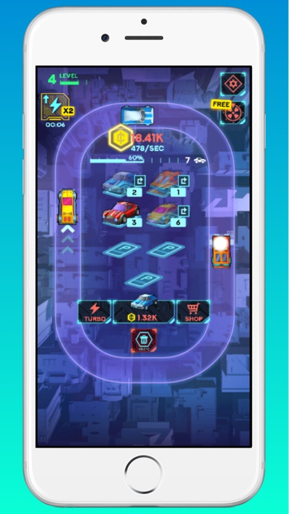 Merge Car: Cyber Racers screenshot-3