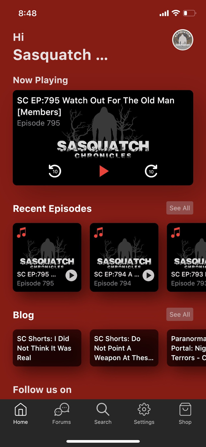 Sasquatch Chronicles