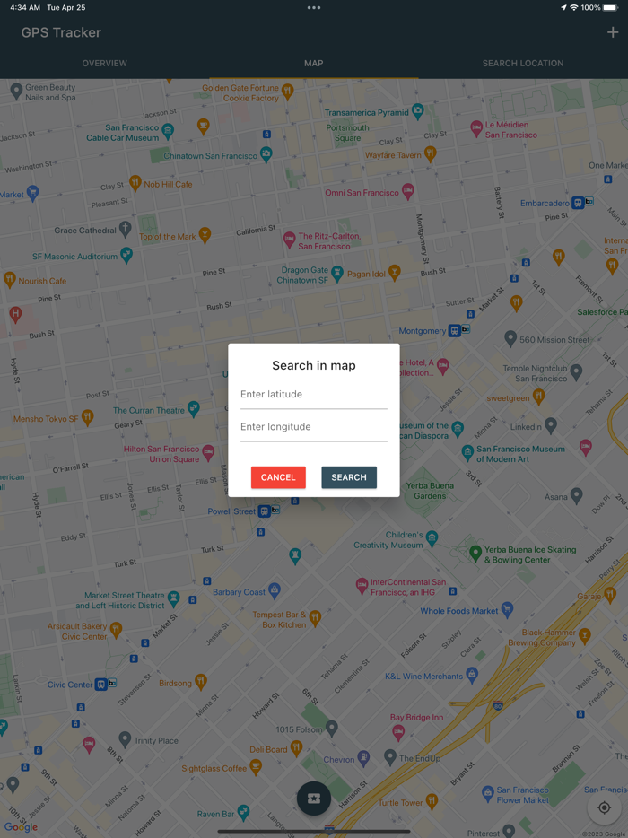 GPS Tracker - GPS Coordinates