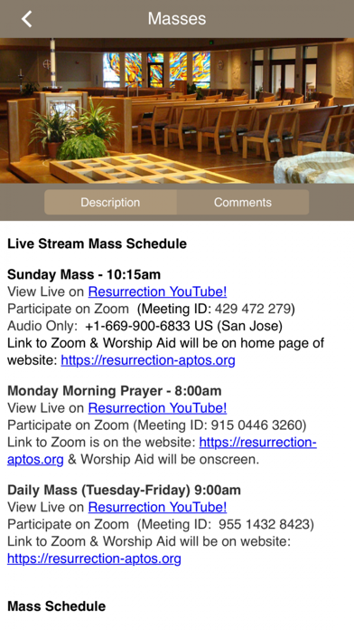Resurrection Catholic Community - Aptos, CA screenshot 3