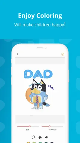 Game screenshot Bluey Coloring book games mod apk