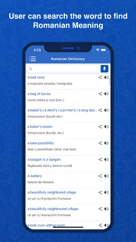 Game screenshot Romanian Dictionary: Translatr apk