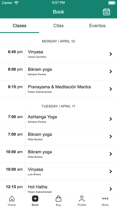 Barquillo Hot Yoga screenshot 2