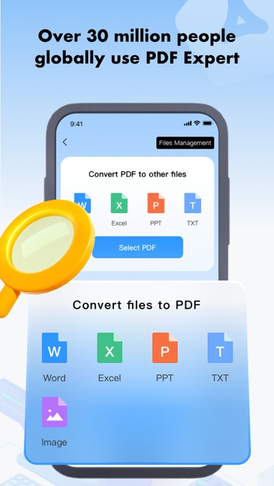PDF转换器-秉察PDF阅读器PDF转Word&PDF编辑器 screenshot 2