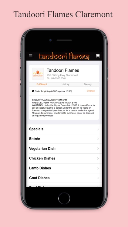 Tandoori Flames Claremont