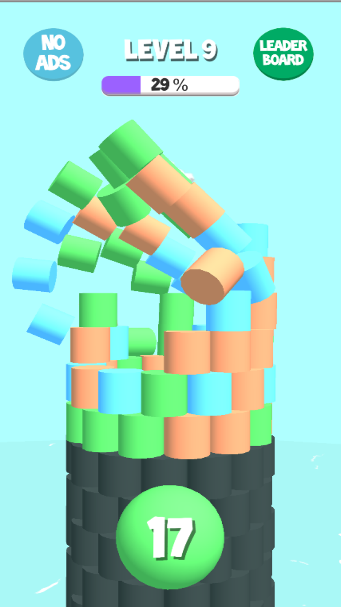 Stack Tower Shooter 3D