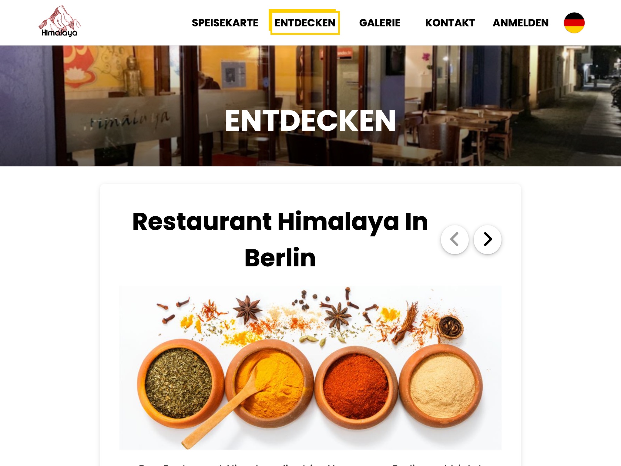 Restaurant Himalaya screenshot 3