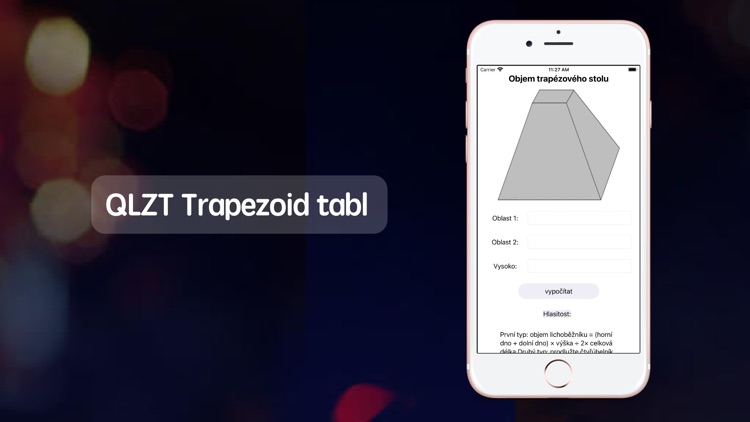 QLZT Trapezoid-table