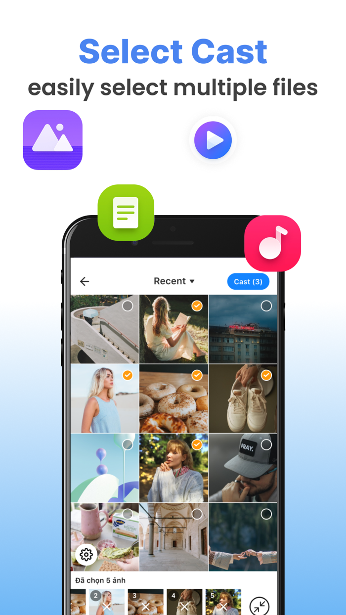 Screencast Cast video, photo