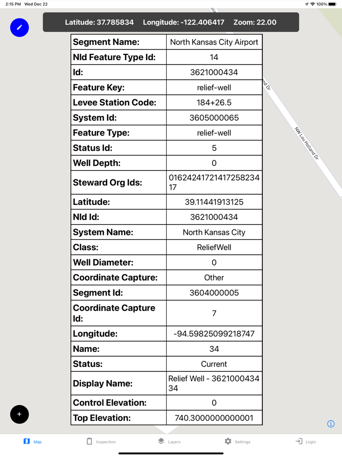 Levee Inspection System