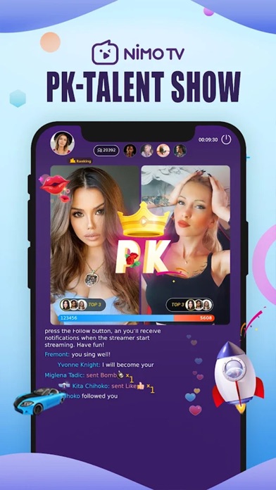 Nimo TV - Oyun Canlı Yayını iphone ekran görüntüleri
