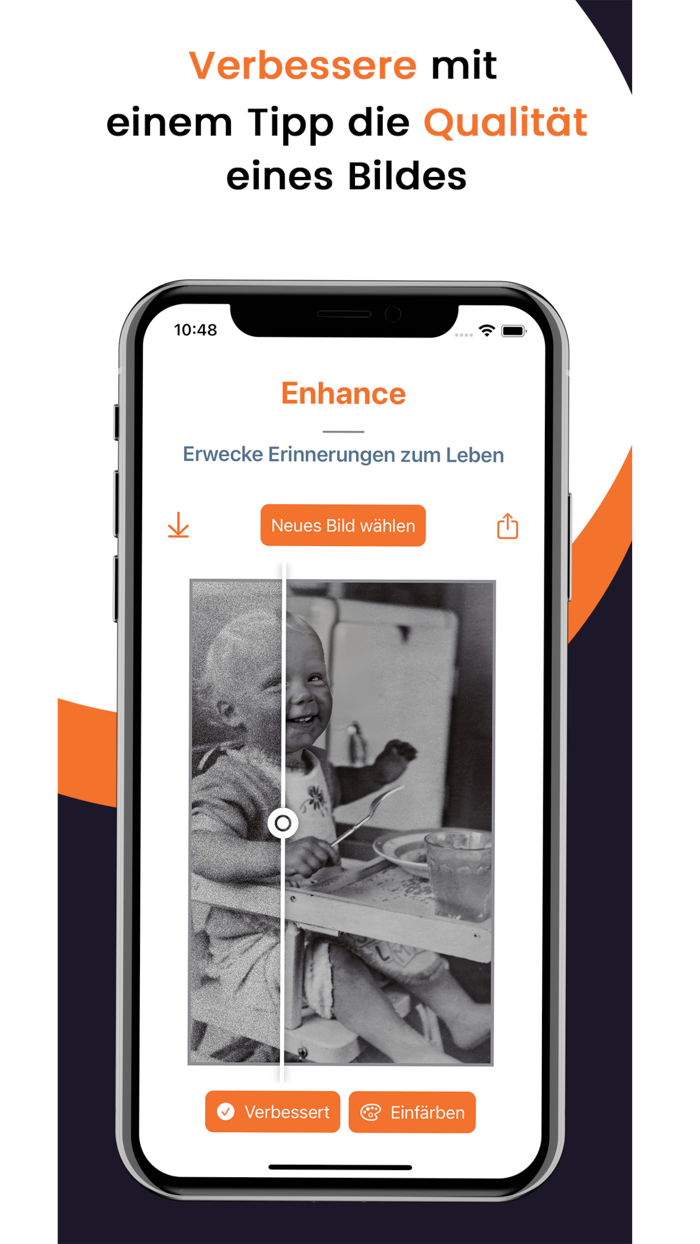 Fotos verbessern und einfärben