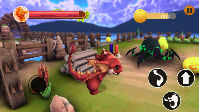 Angry Dragon Land War Story