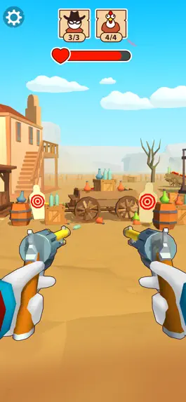 Game screenshot Stickman sniper: western gun apk