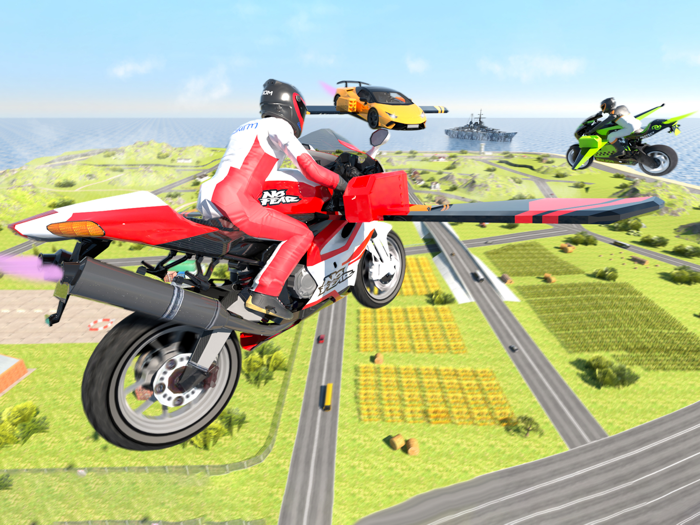 Flying Motorbike Bike Pilot