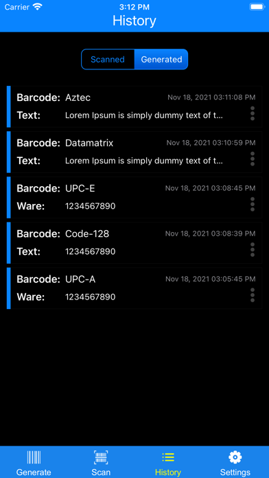 iBarcoder screenshot 3