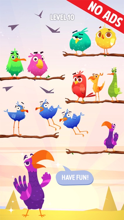 Color Bird : Puzzle Sort Game