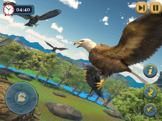 Eagle Bird Wild Life Sim Games screenshot 4