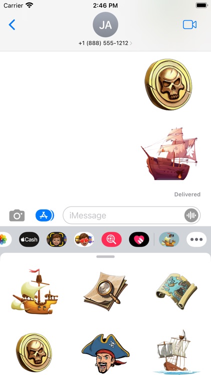 I am Pirate Stickers