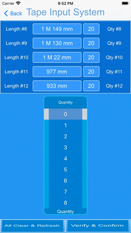 OptiCut 20 Calculator