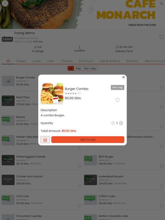 +233 Eats : Food delivery screenshot 3