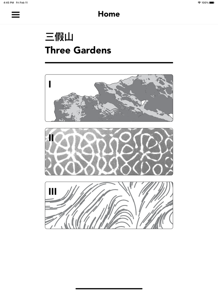 Three Gardens