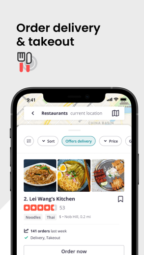 Yelp: Food, Delivery & Reviews 截屏 2