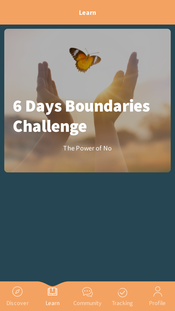 Boundaries to Freedom