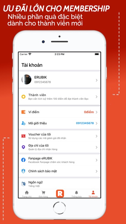 eRUBIK - Phân phối thực phẩm screenshot-4