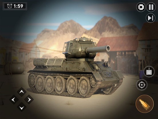 War of Tanks World Battle Game screenshot 3