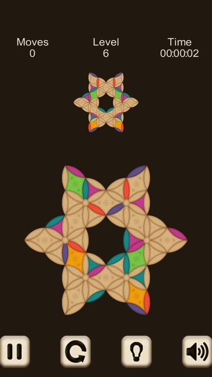 Hard Wood Puzzle. Triangle screenshot-5