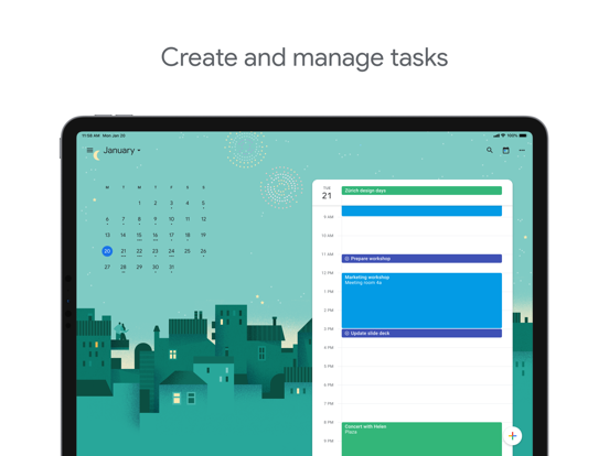 Google Calendar: Get Organized Ipad images