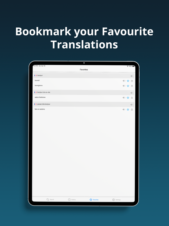 French Italian Dictionary + screenshot 2