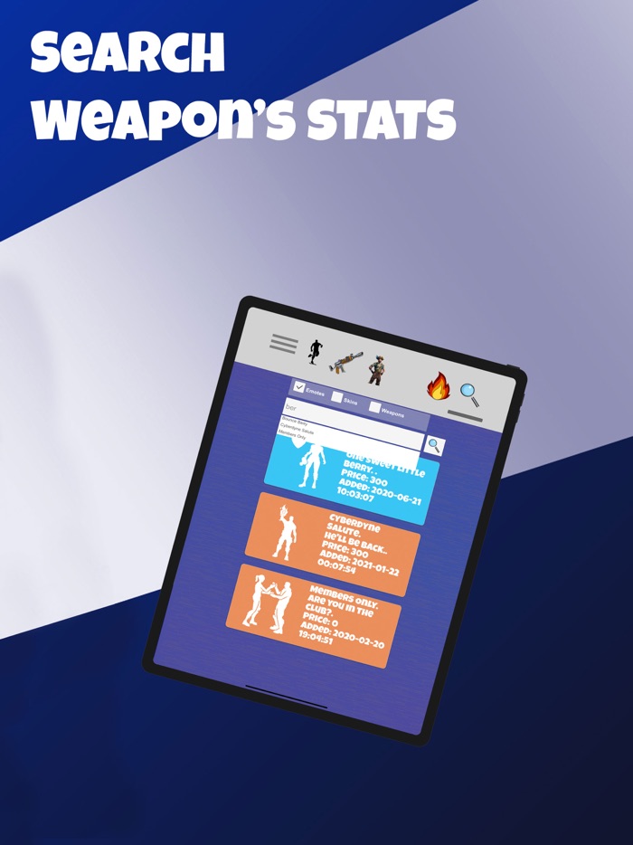 Weekly SKINSEmoteWeapon Wiki