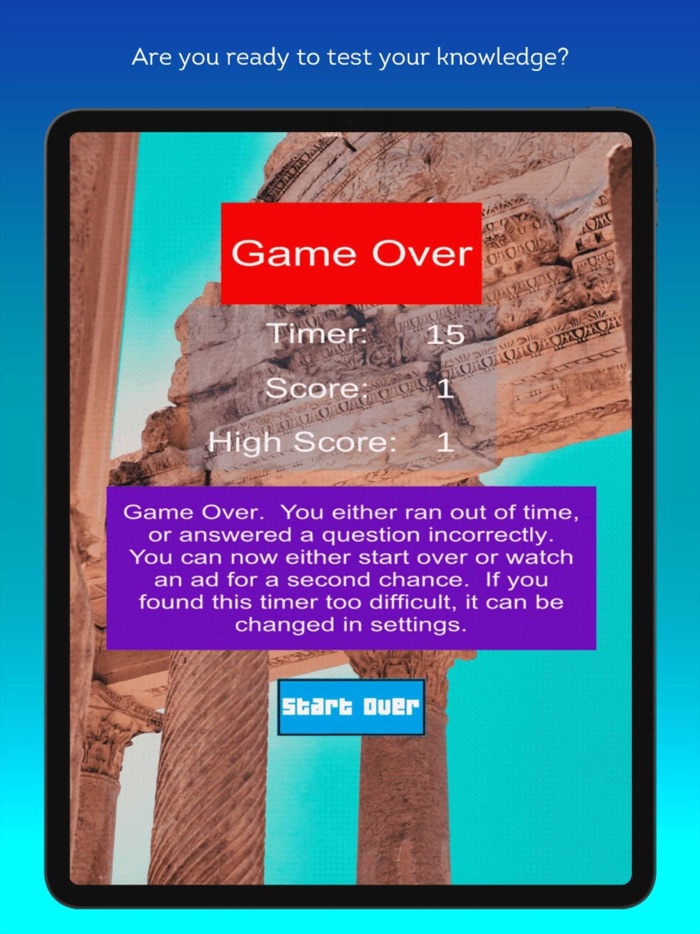 Greek Mythology Trivia Quiz