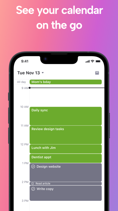 Motion: Tasks and Scheduling screenshot 3