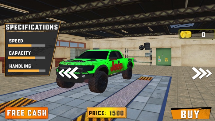 4x4 Jeep Offroad Car Driving