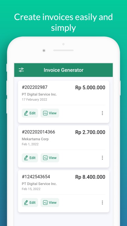 Simple Invoice Generator