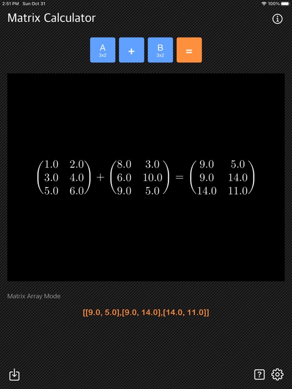 Matrix Calc Plus screenshot 11