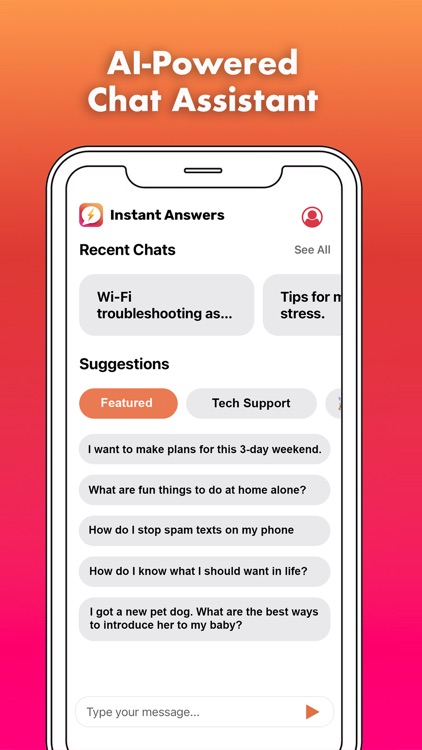 Instant Answers - AI Chat